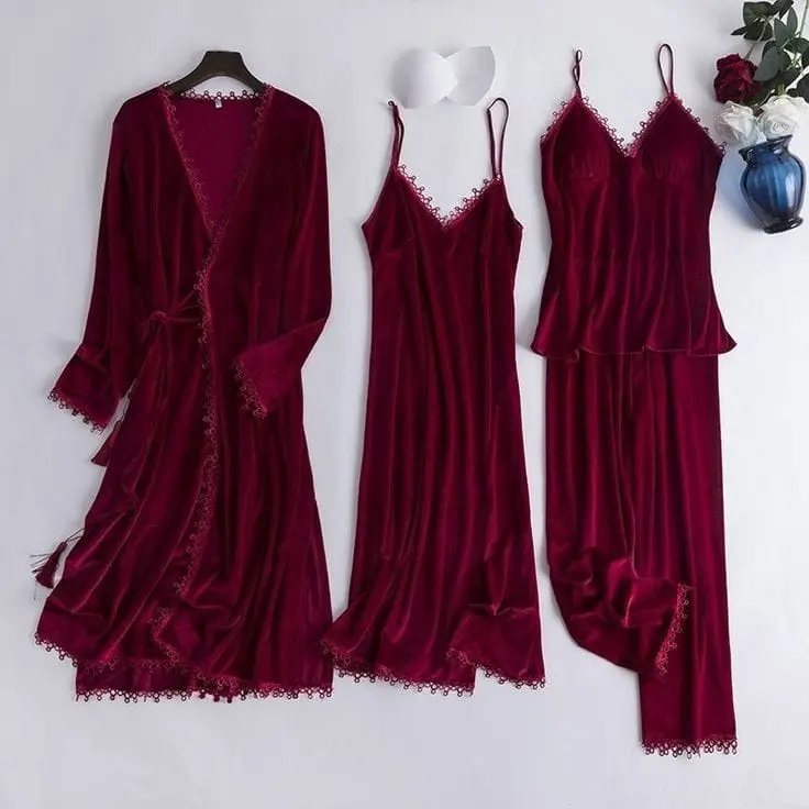 Maxi night wear set